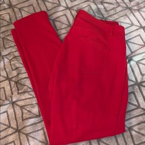 Red Jeggings